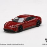 Porsche Taycan Turbo S Carmine Red RHD